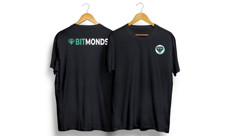 T-shirt with Bitmonds brand